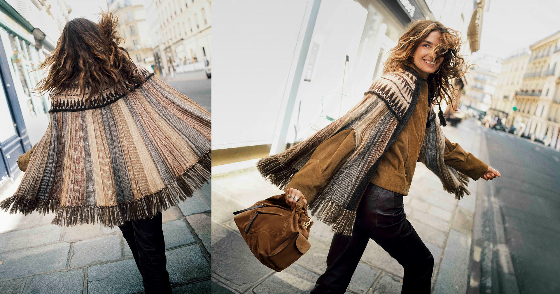 A model running in Paris with the new cape