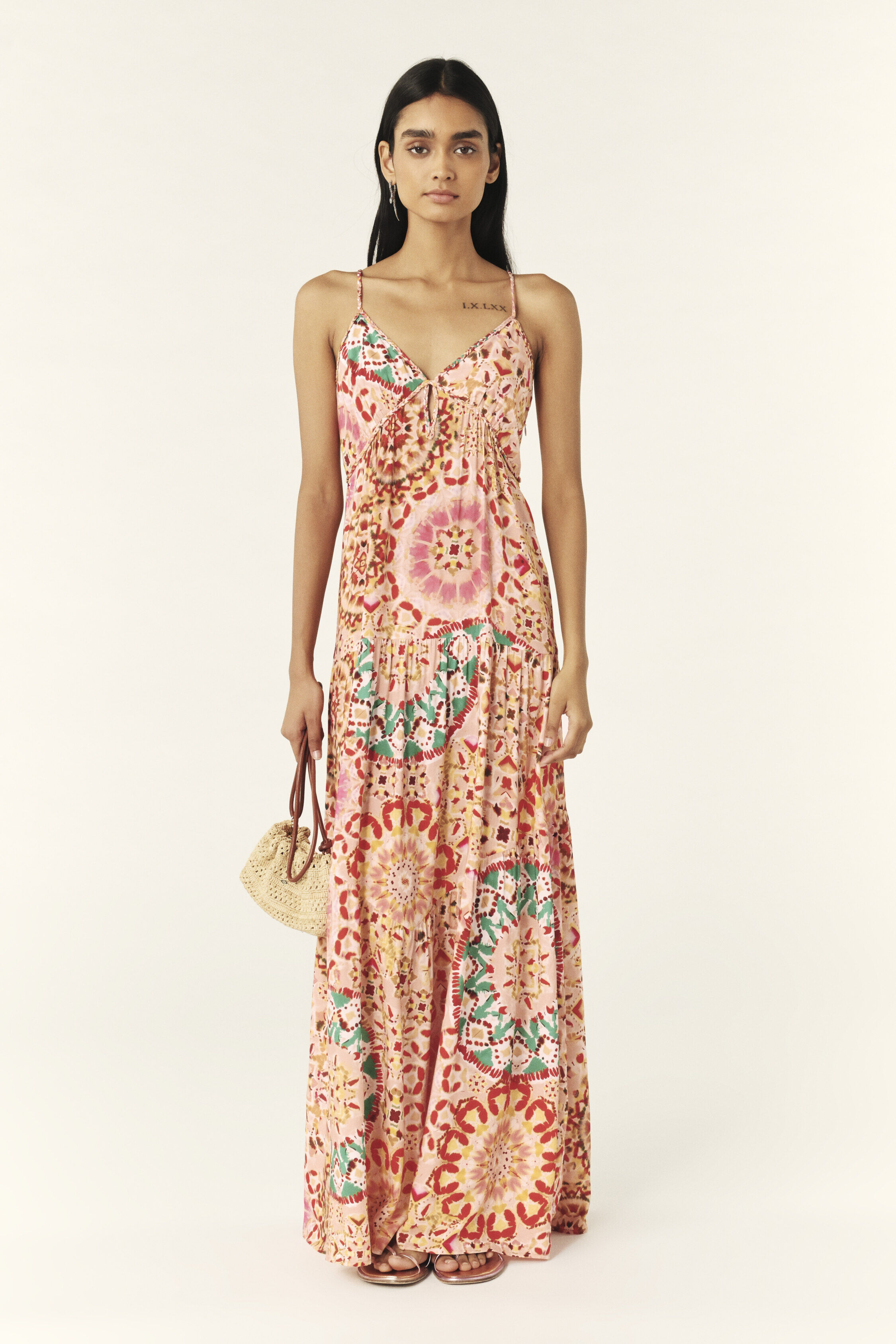 maxi dresses for women • flowy solid & floral print long dresses 