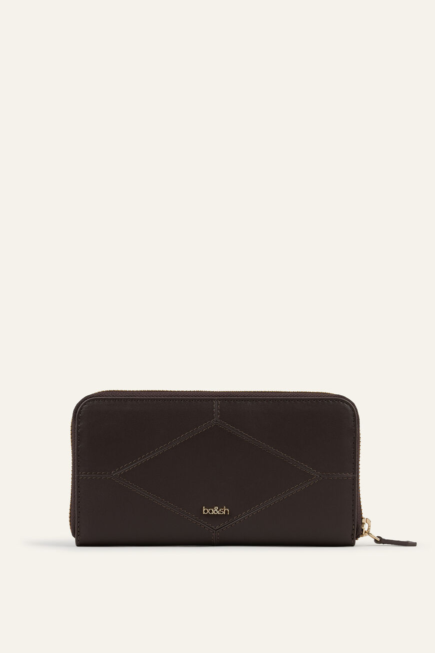 RECTANGULAR WALLET LEATHER BIFOLD