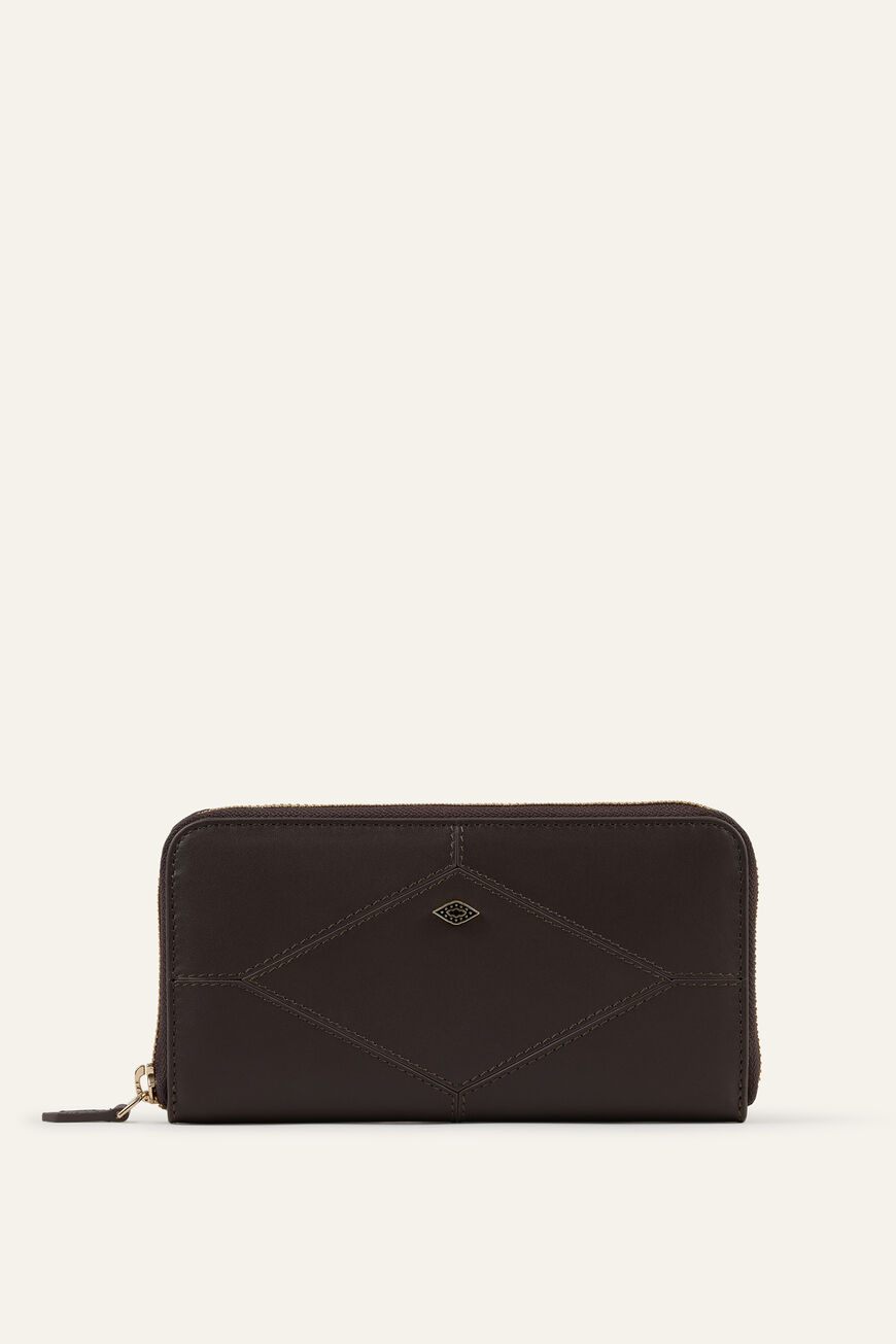 RECTANGULAR WALLET LEATHER BIFOLD
