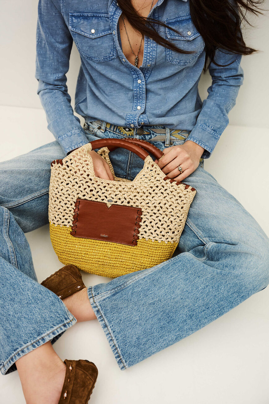 straw bag ARA