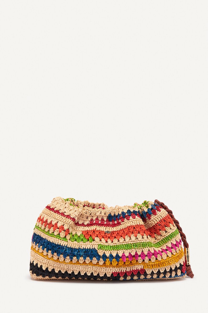 CLUTCH RAFFIA BAG