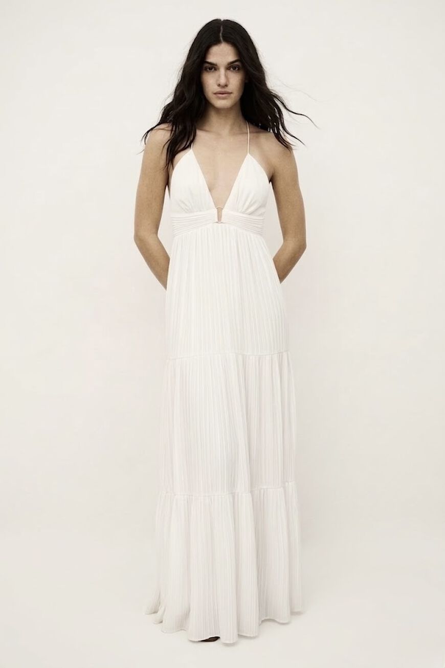 White maxi dresses for women flowy solid & floral print long dresses ba&sh US White maxi dresses for women flowy solid & floral print long dresses ba&sh US