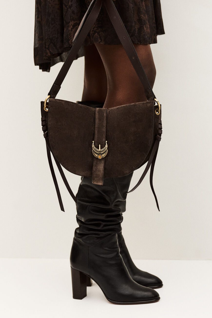 BAG S SUEDE YOUYOU SADDLE