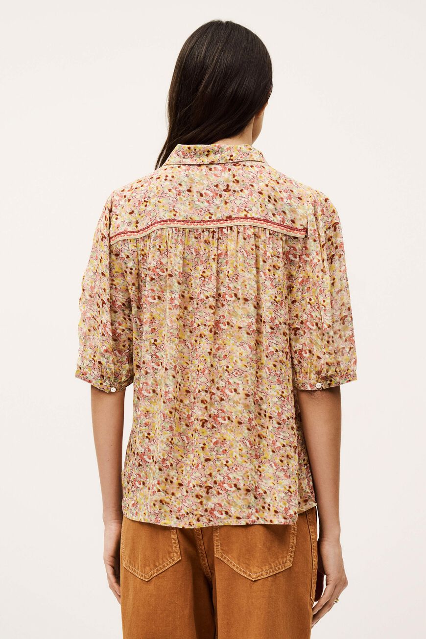 Blouse Volantée Omar Rose // ba&sh FR Blouse Volantée Omar Rose // ba&sh FR