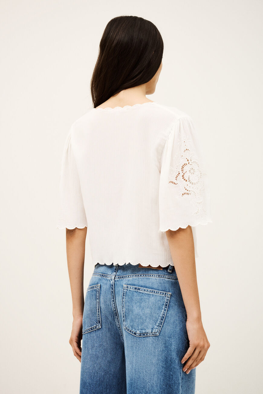 Openwork Top Openwork Top Olaya Ecru // ba&sh