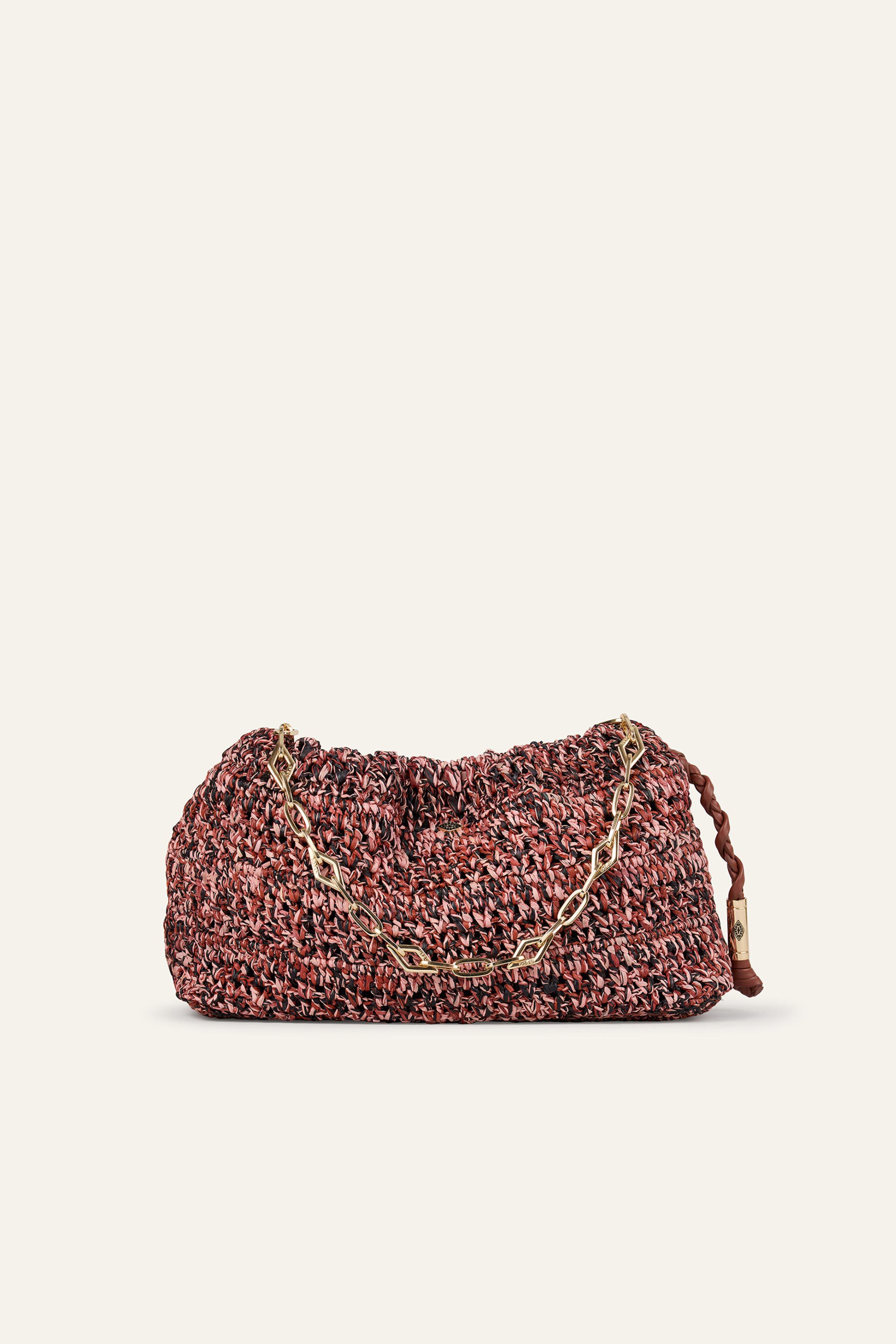 BAG RAFFIA TRICOLOR JUNE