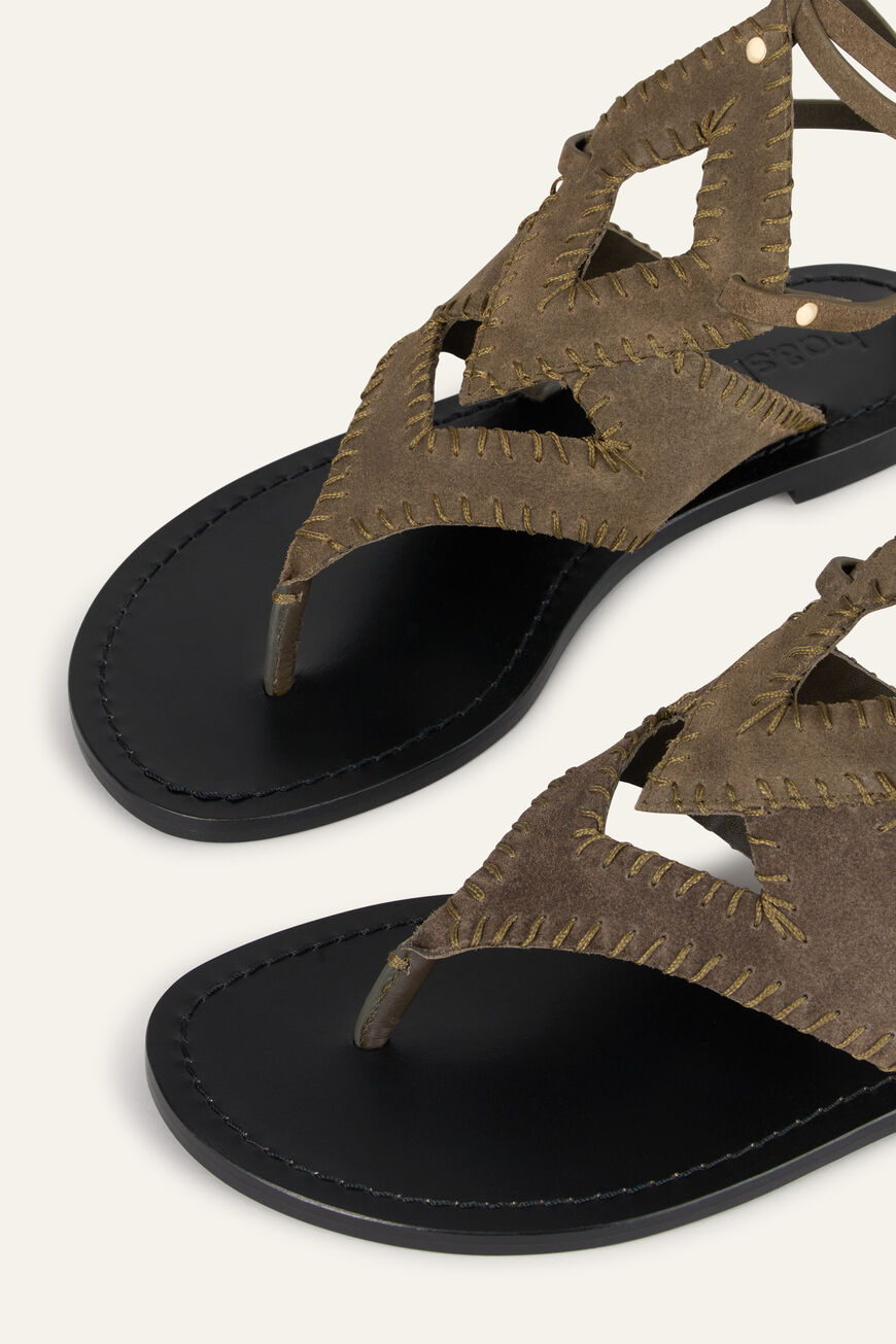 SANDALS CAPRI SUEDE