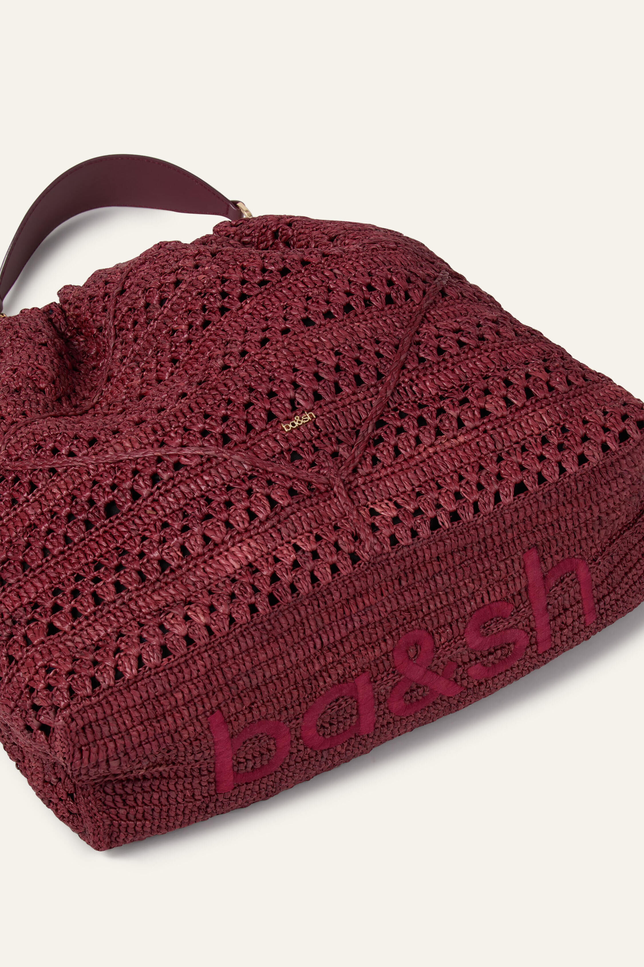 BAG M RAFFIA JUNE TOTE