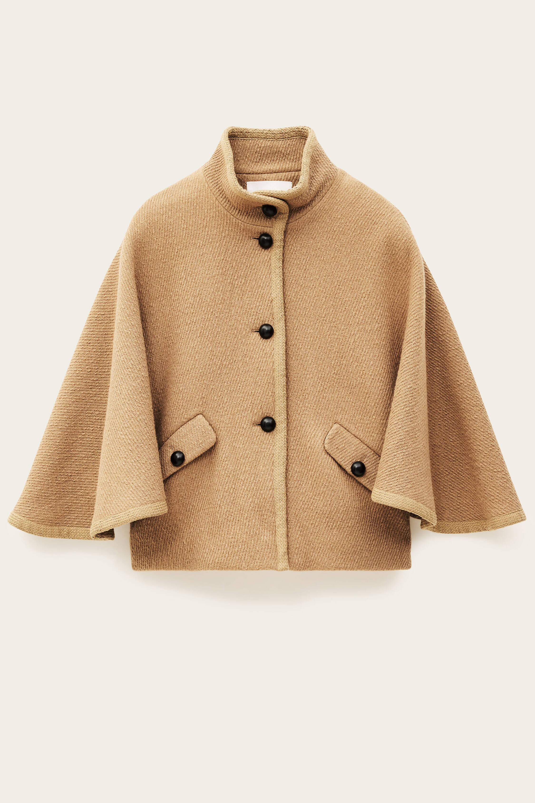 Cape Butterfly Sleeves Villy Brown // ba&sh US