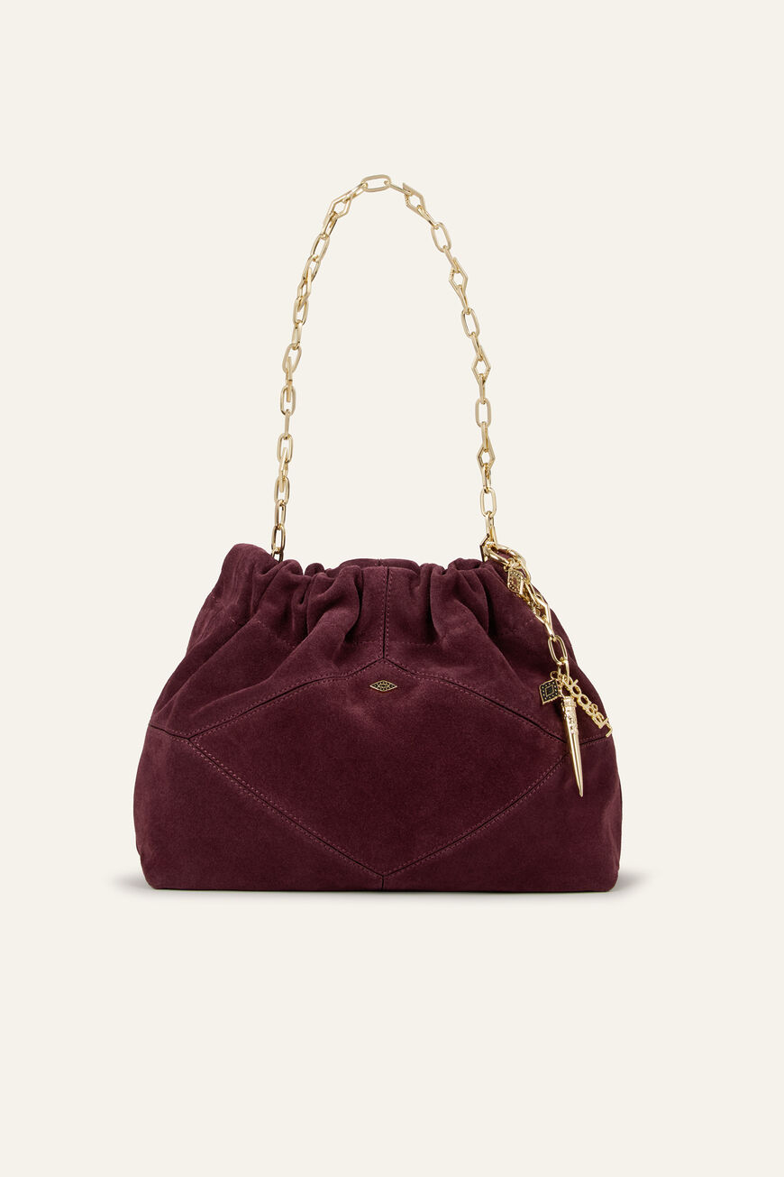 BAG S SUEDE MINI JUNE TOTE