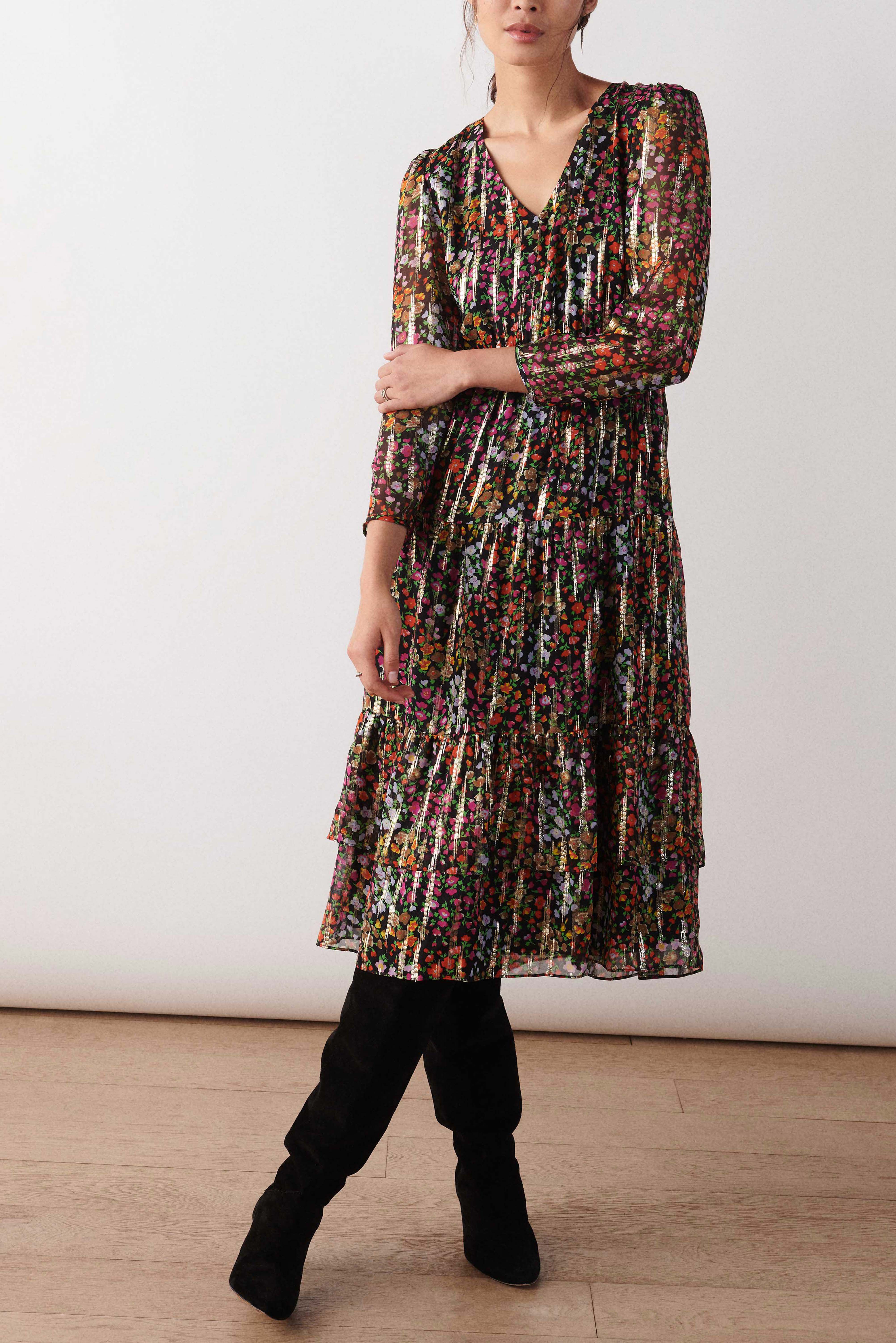 Fiora Vibrant Print Cami Dress
