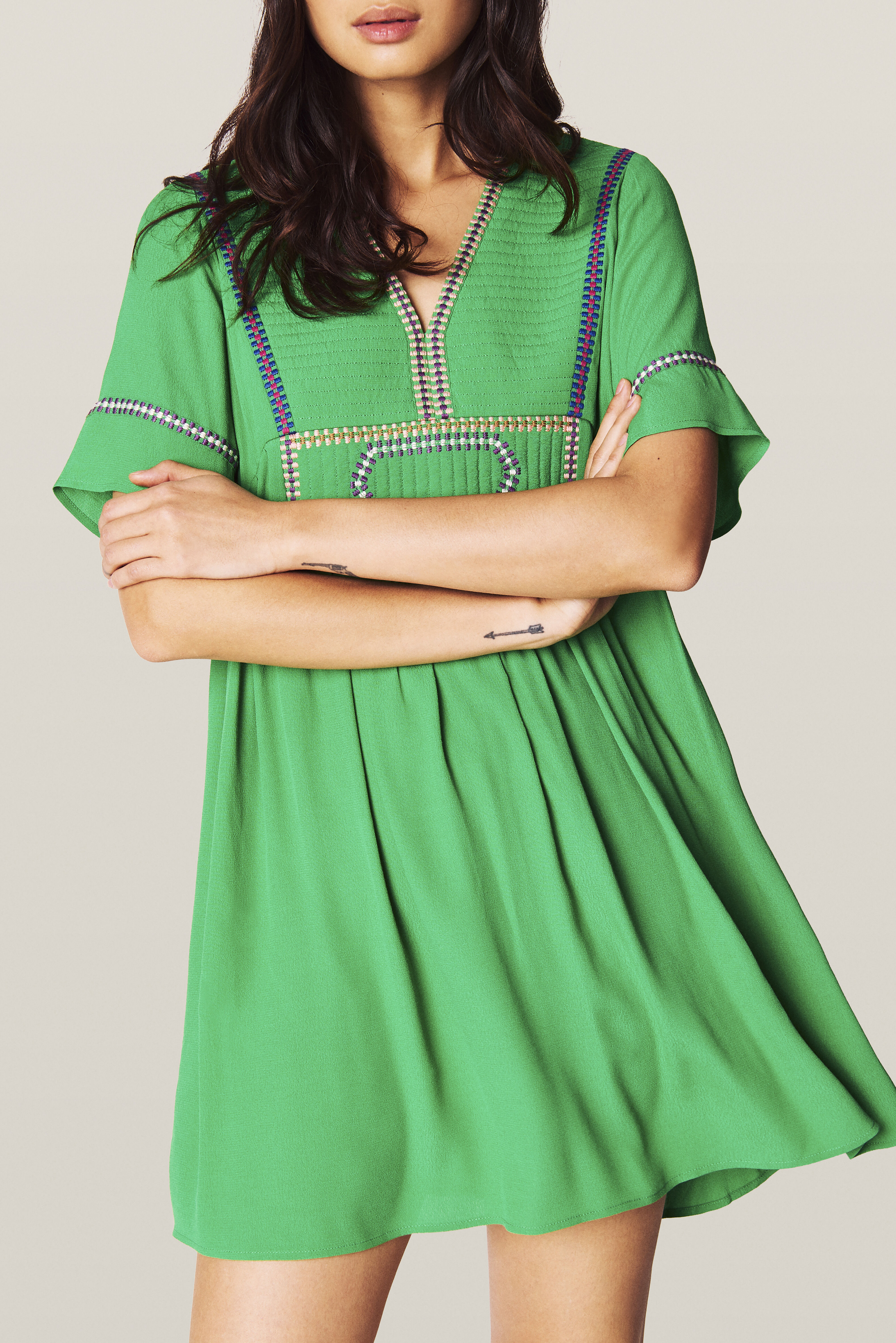 Robe talia bash verte Clearance