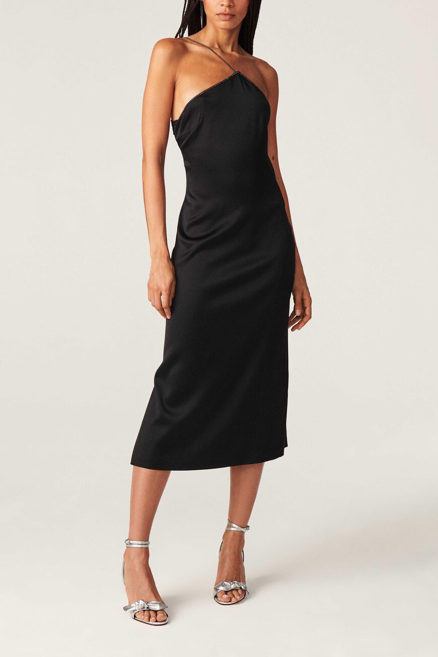 Bash Robe Zoe Vestido Zoe Negro // ba&sh ES