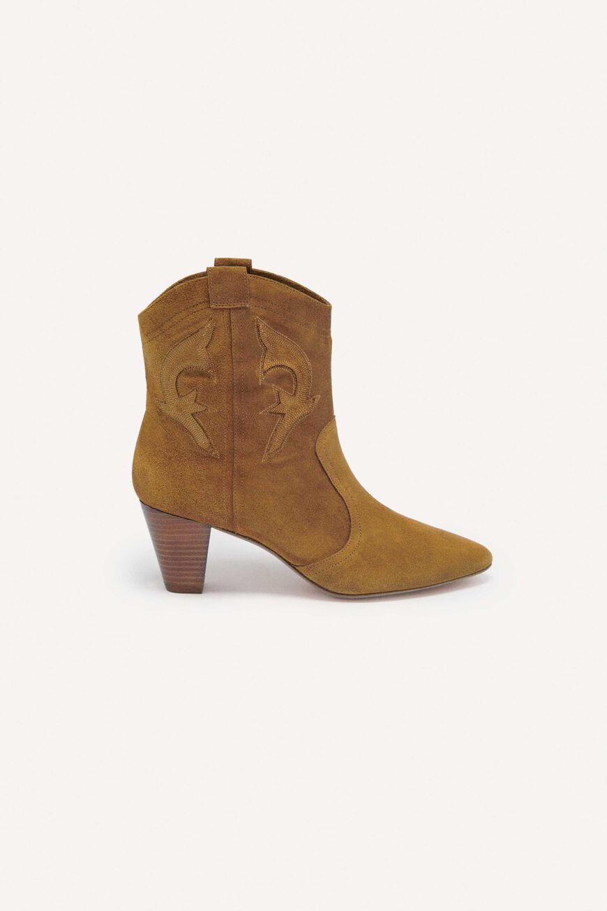 Ba&Sh Leather Boots It 37 | 7
