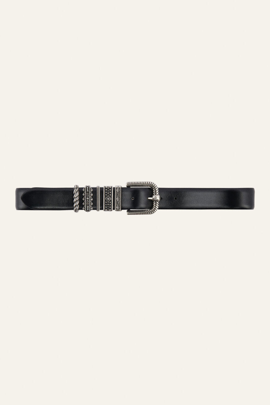 Multi Loop Belts Multiple Loop Belt Berkane Black // ba&sh