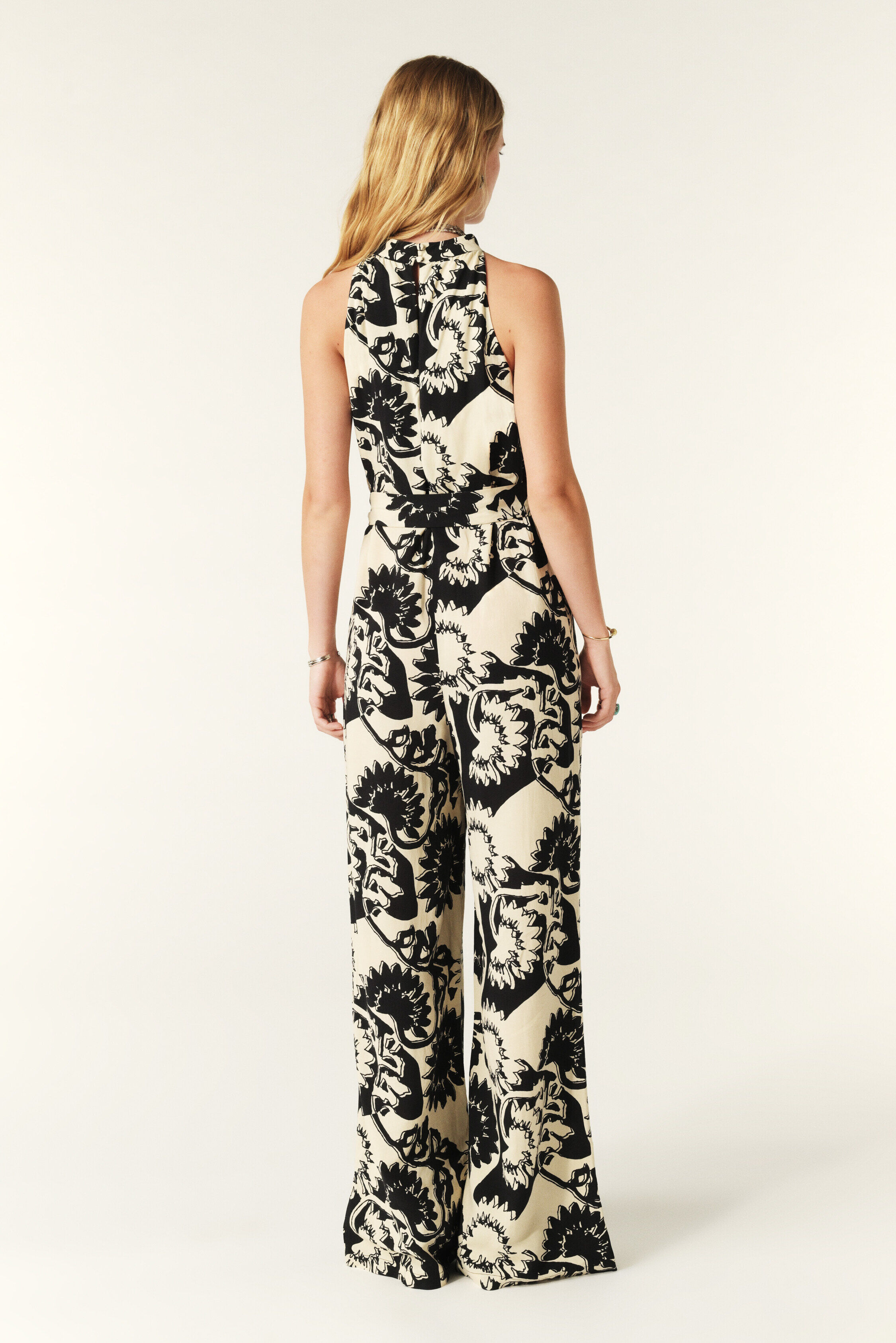 Ba&sh Fifia Twist Knot Jumpsuit- Green