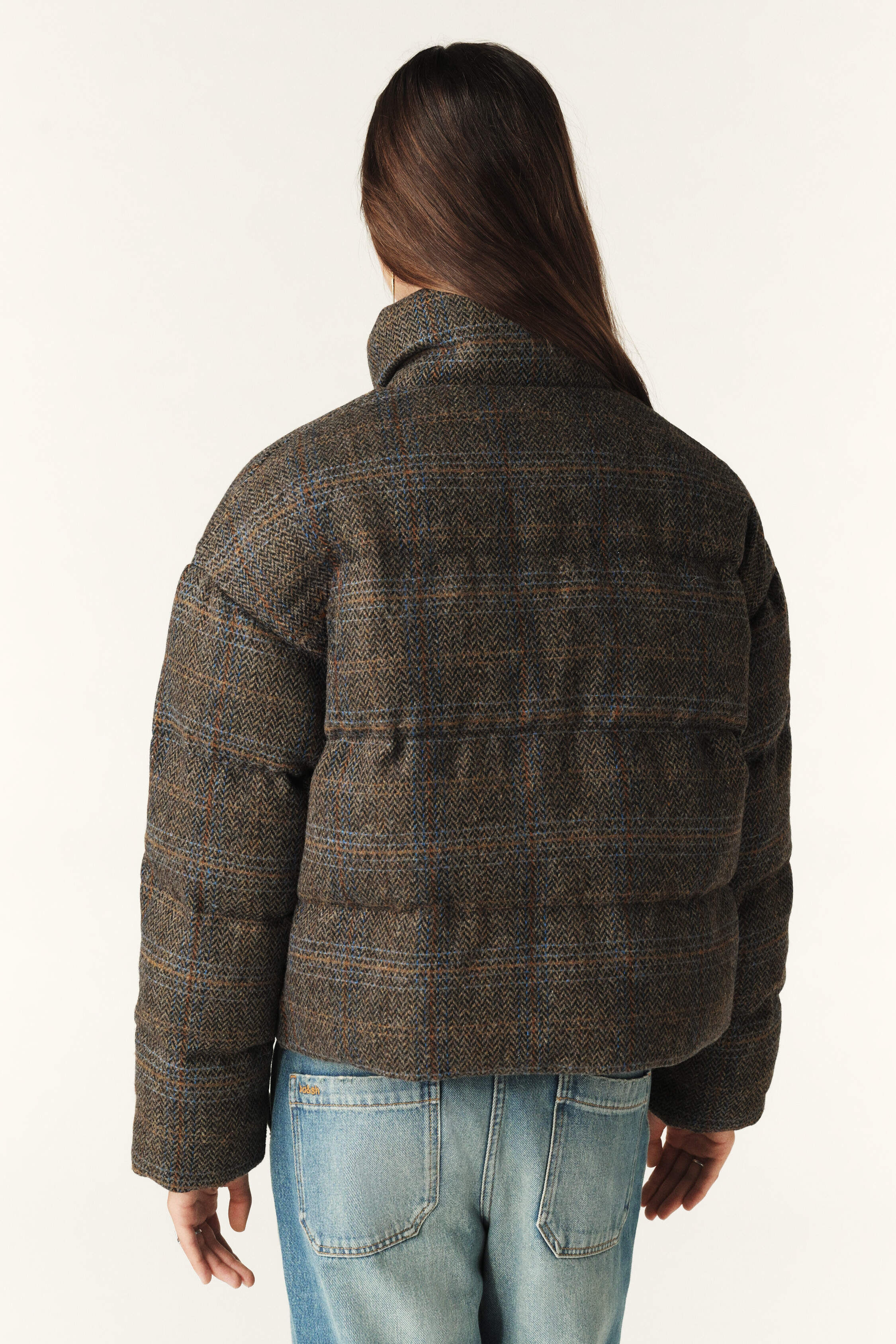 Eaphi WOOL TWEED JACKET CAMEL eaphi WOOL TWEED JACKET brown WOOL