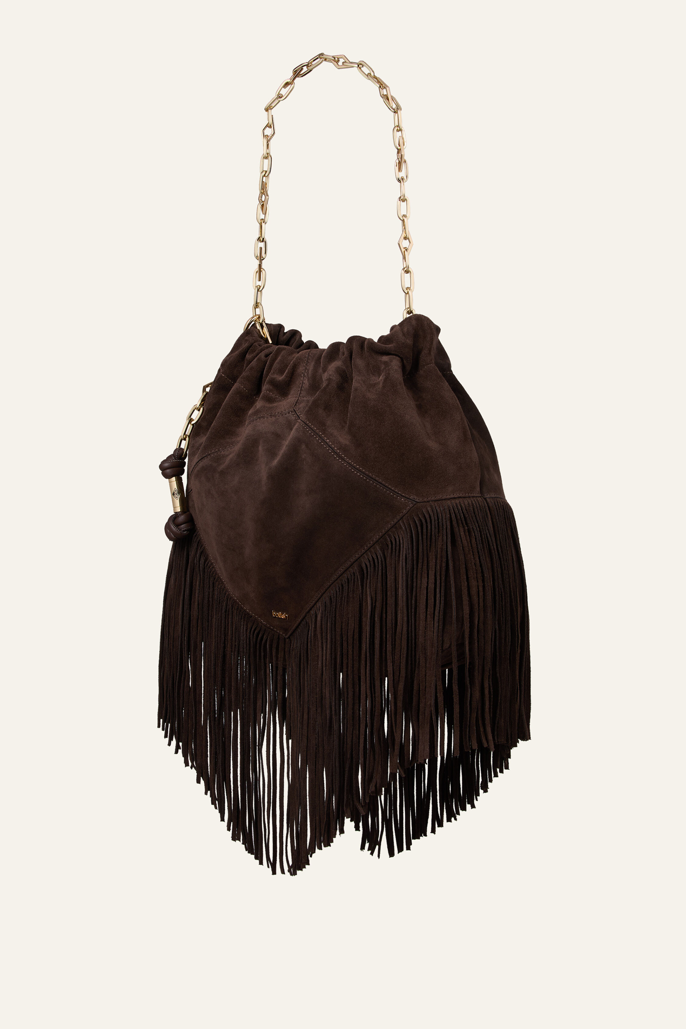 BAG M SUEDE JUNE TOTE FRINGES