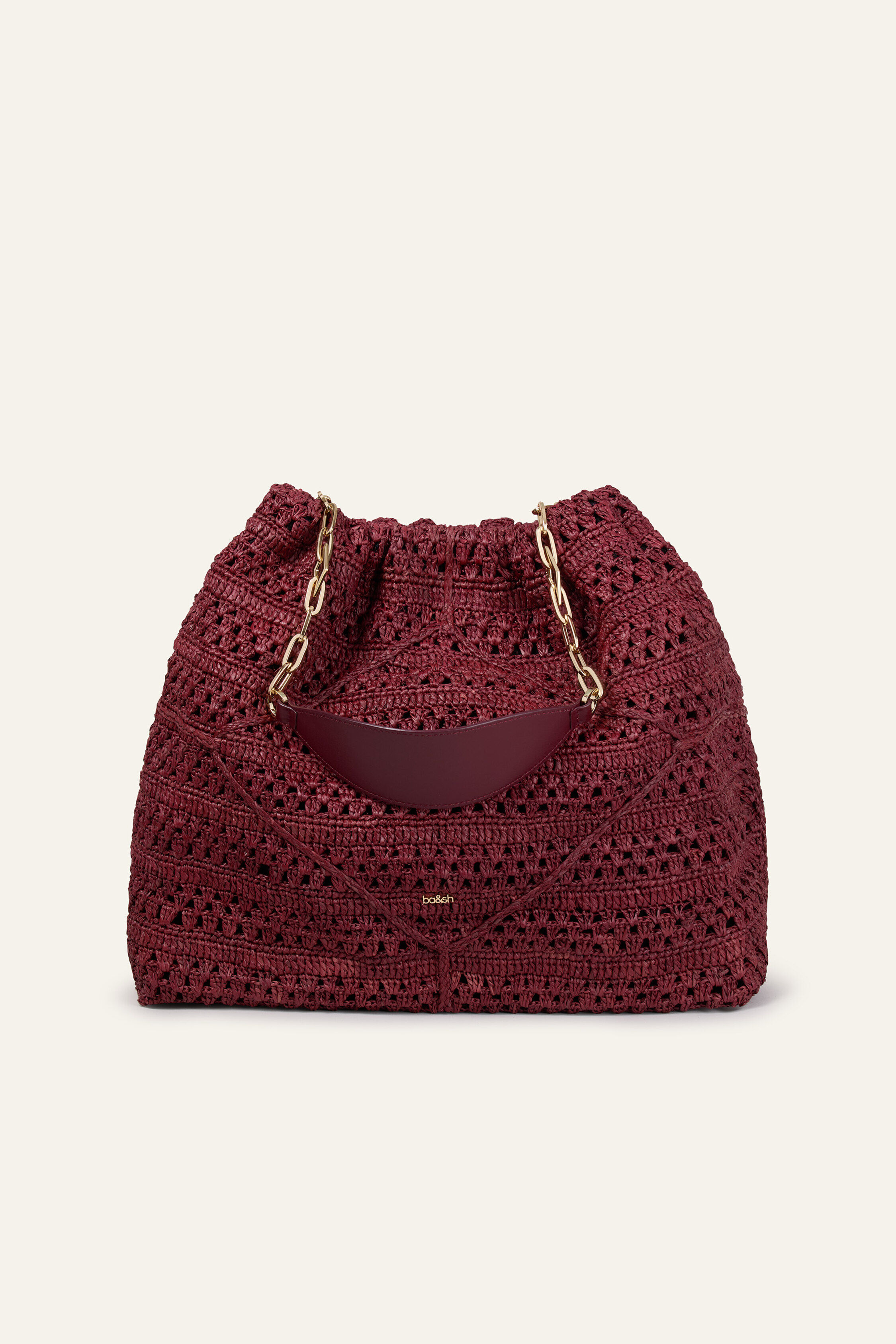 BAG M RAFFIA JUNE TOTE