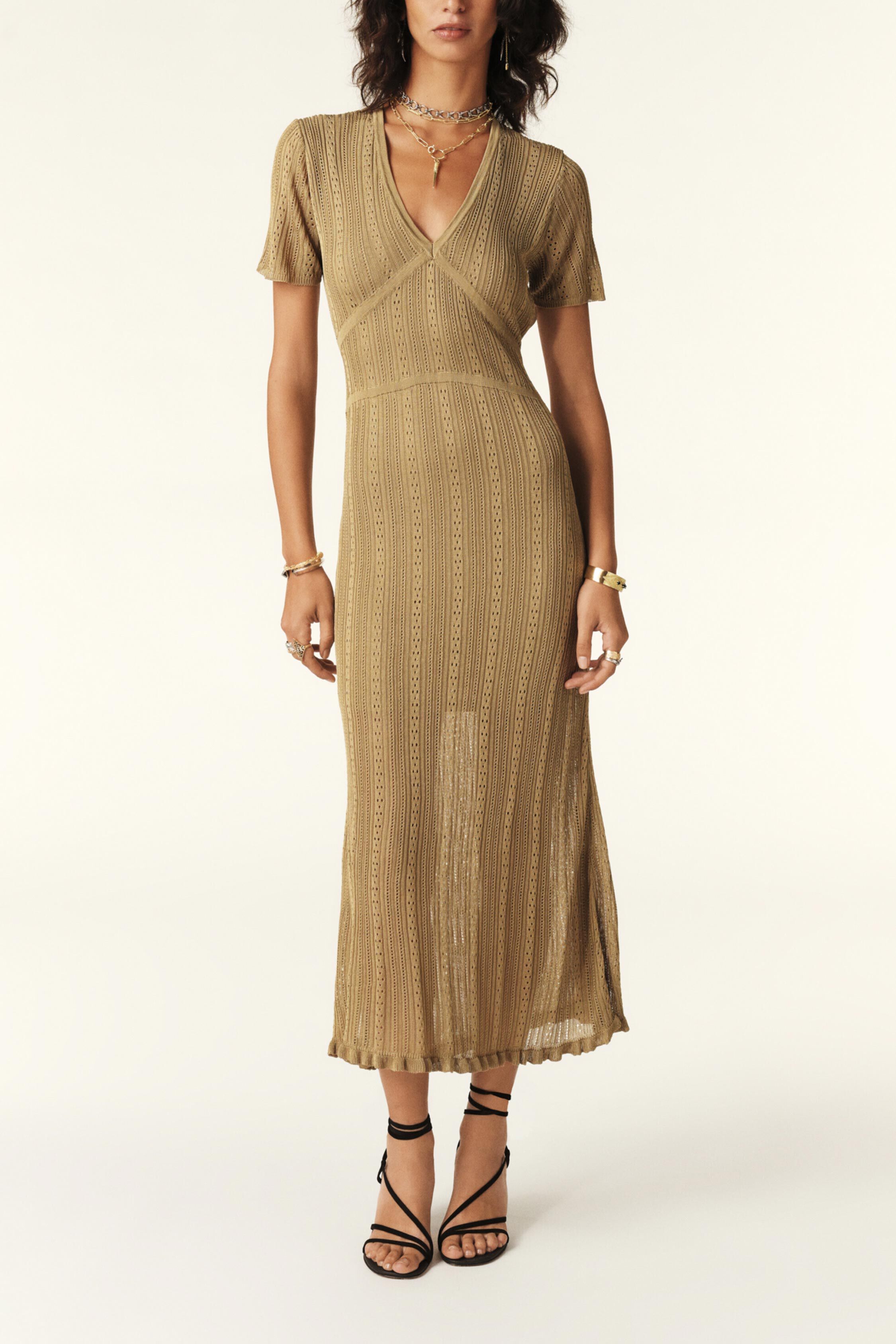 Crystiana Dress Brown // ba&sh FR