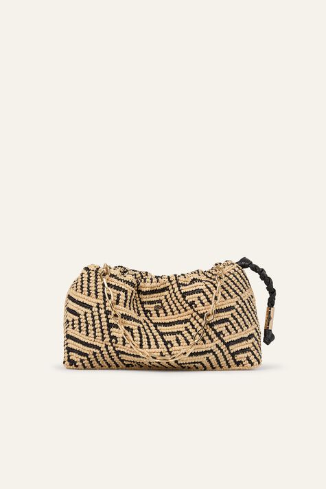 BAG U RAFFIA TRIBAL JUNE