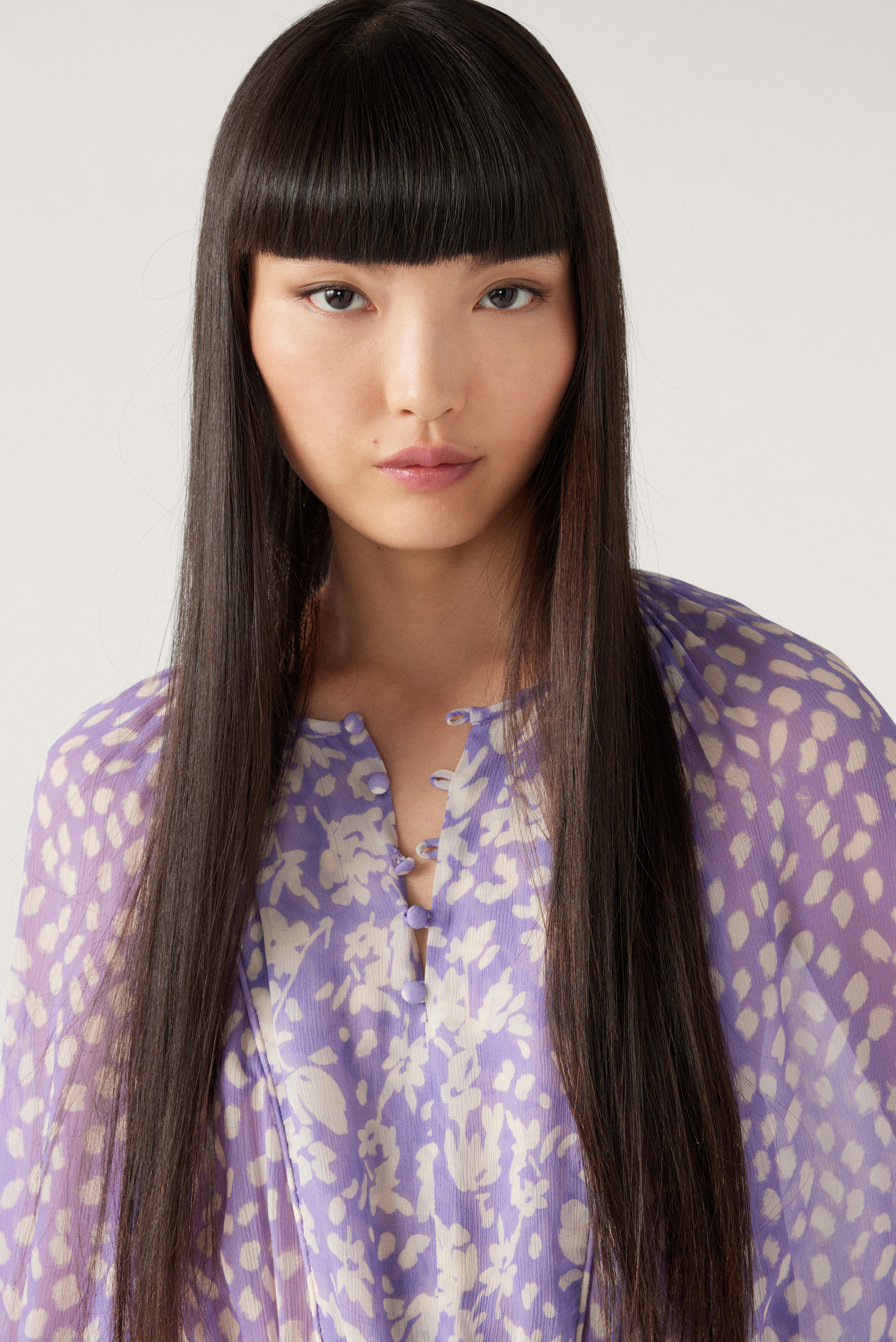 Short Dress Fiona Purple // ba&sh UK