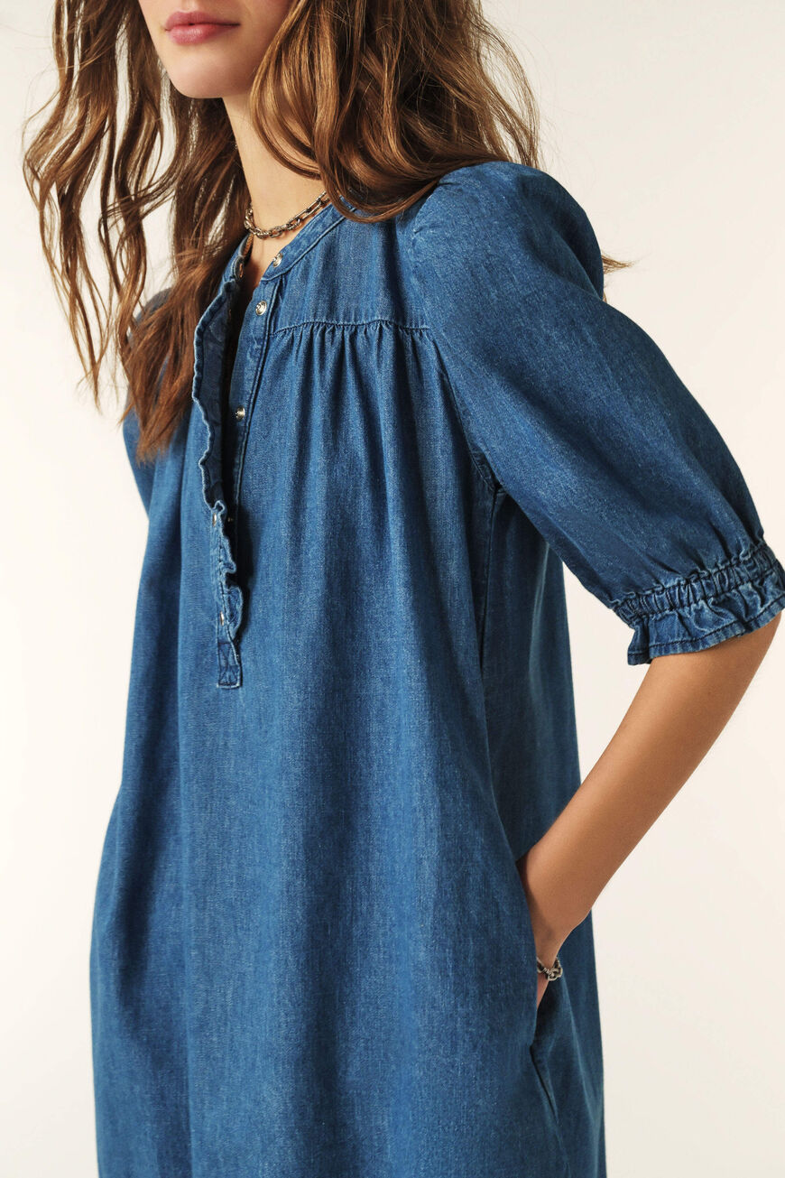 bash denim dress ba&sh - Dress Laen for Woman - Blue