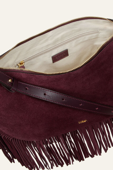 BAG M SUEDE SWING FRINGES