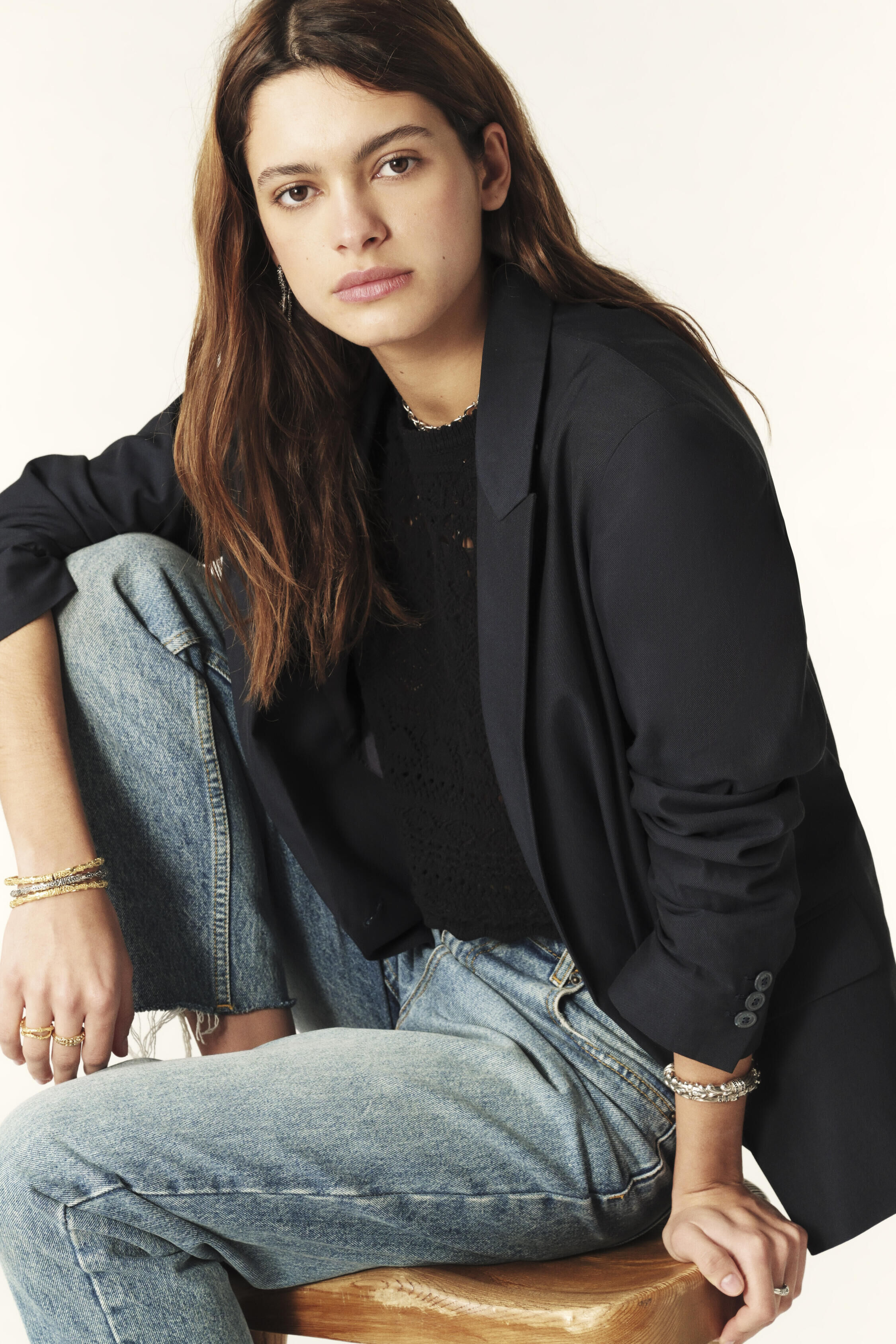Pleated Pants Fabio Blue // ba&sh US
