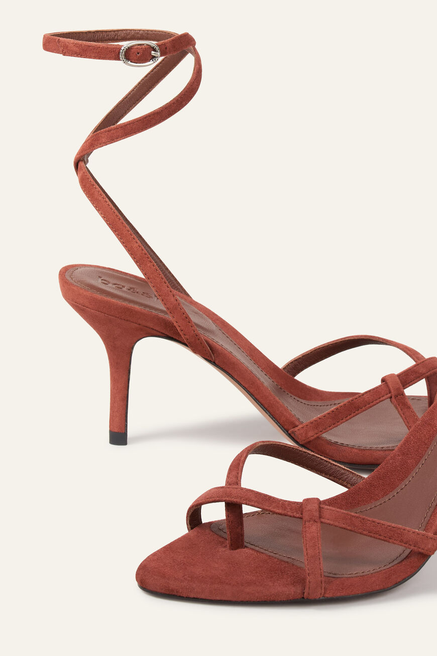 Gucci Sandalo Con Tacco Aperto - Taglia: IT 38,5 - Foto 4