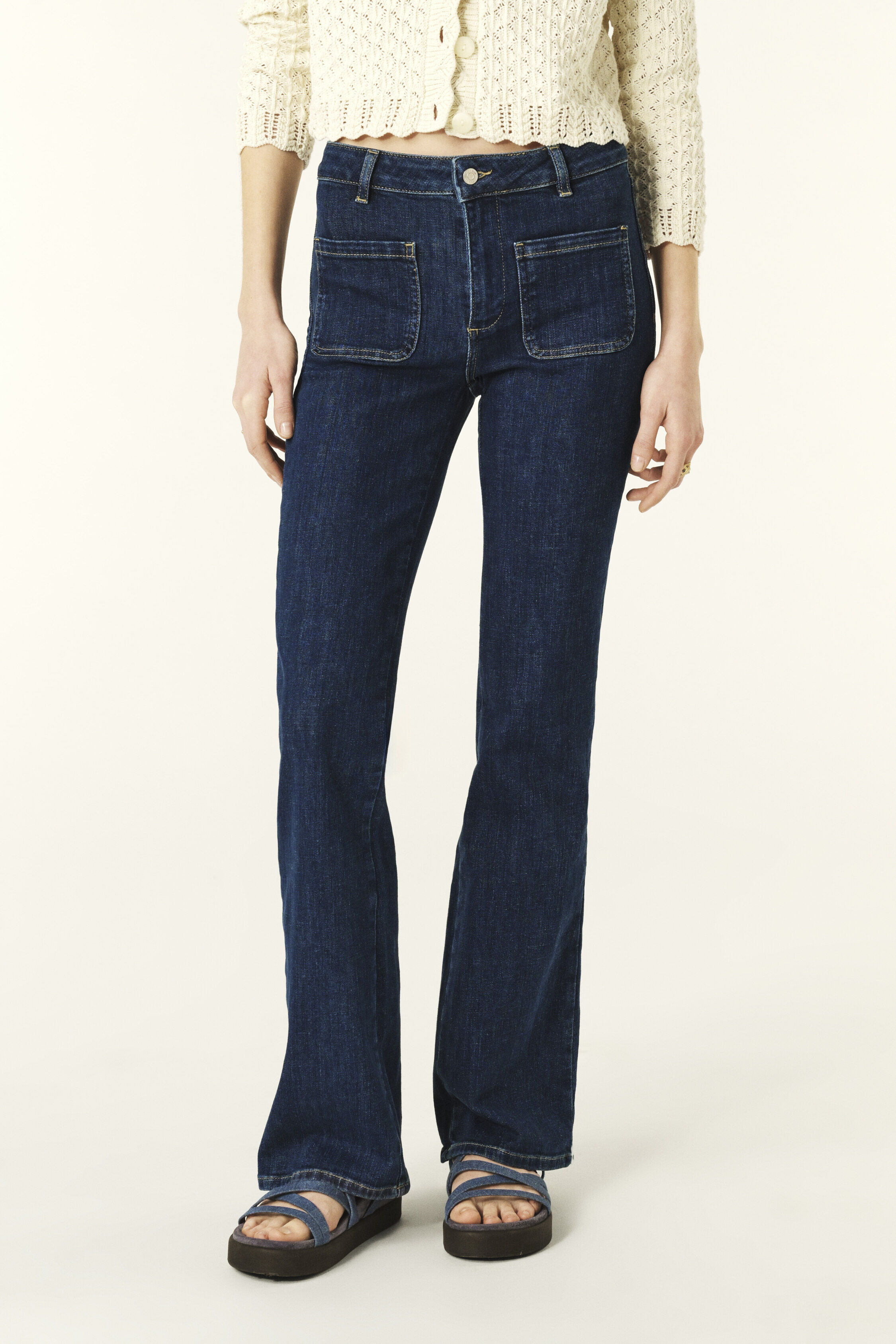 PMVFHDE Pantalon Fille Pantalon Cargo Ample Fille Taille Élastique Jean Jambe Grand Couleur Unie Pantalon Décontracté en Denim avec Poches Vêtements Fille Gris,120
