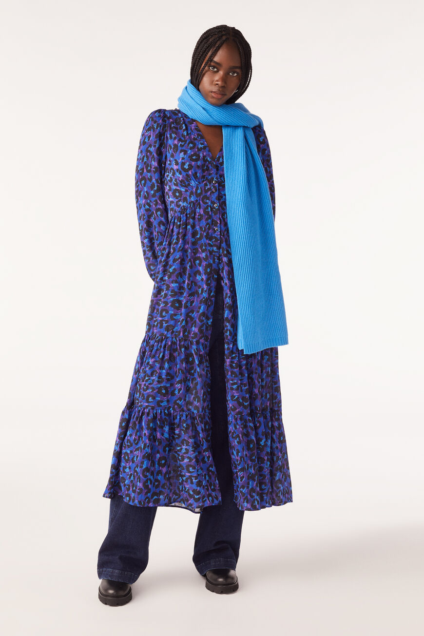 Long Dress Wina Blue // ba&sh US