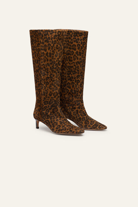 BOOTS CLERETTE LEOPARD