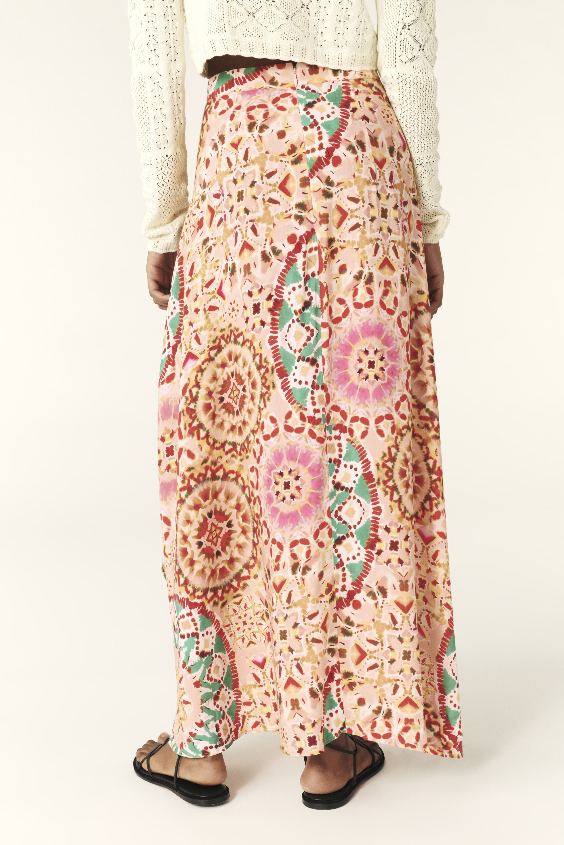 Long Flowing Skirt Lukas Pink // bau0026sh US