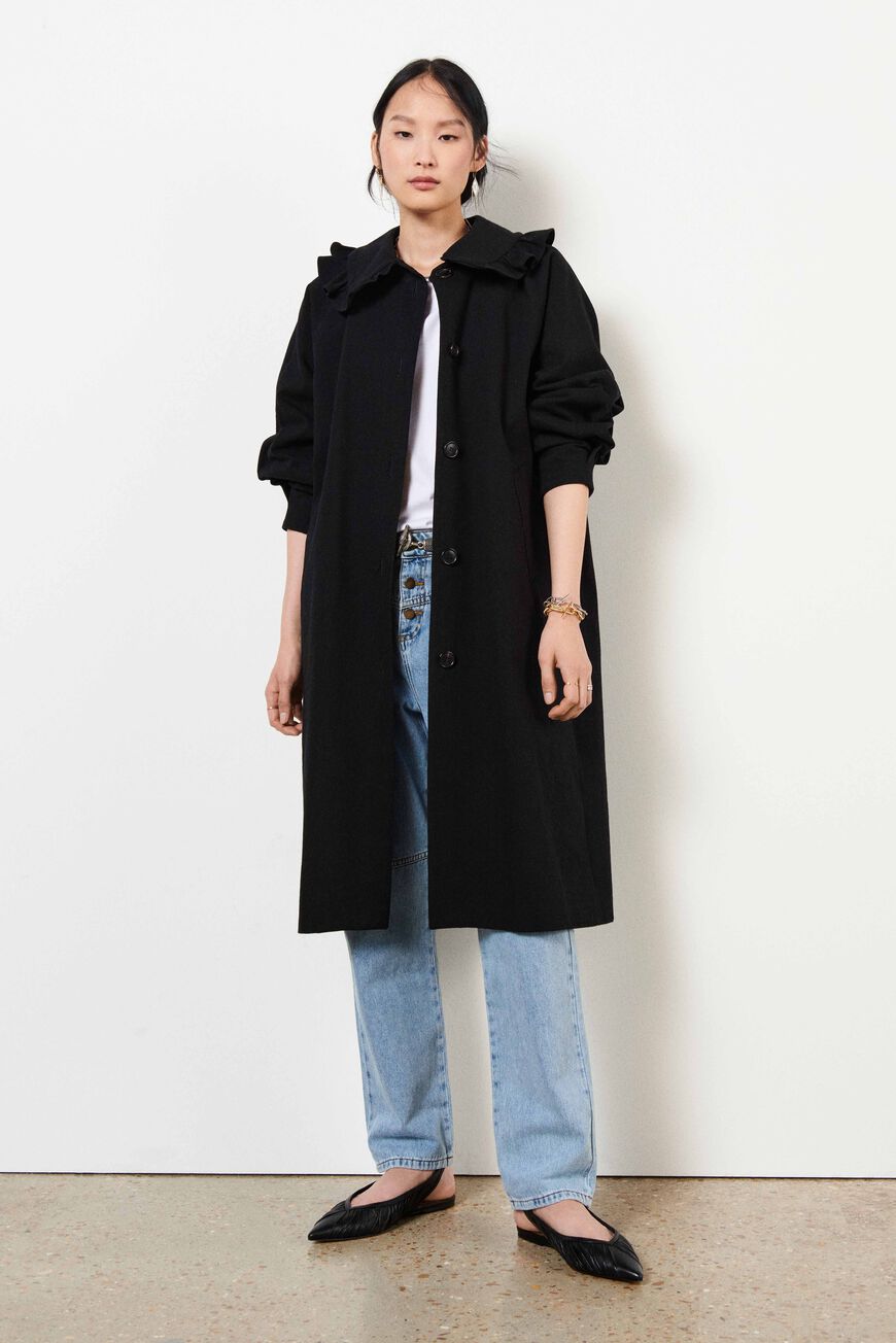 BLOUSON MAX BLACKSTONE // ba&sh