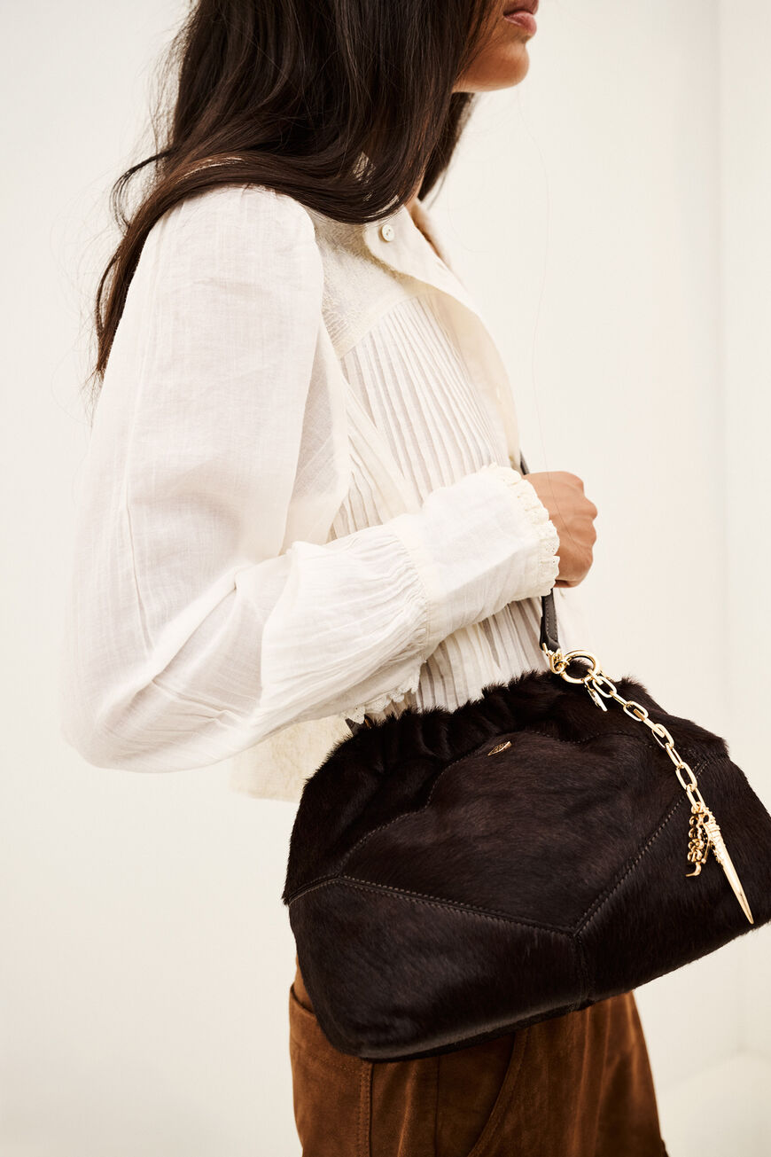 BAG PONY HAIR MINI JUNE TOTE