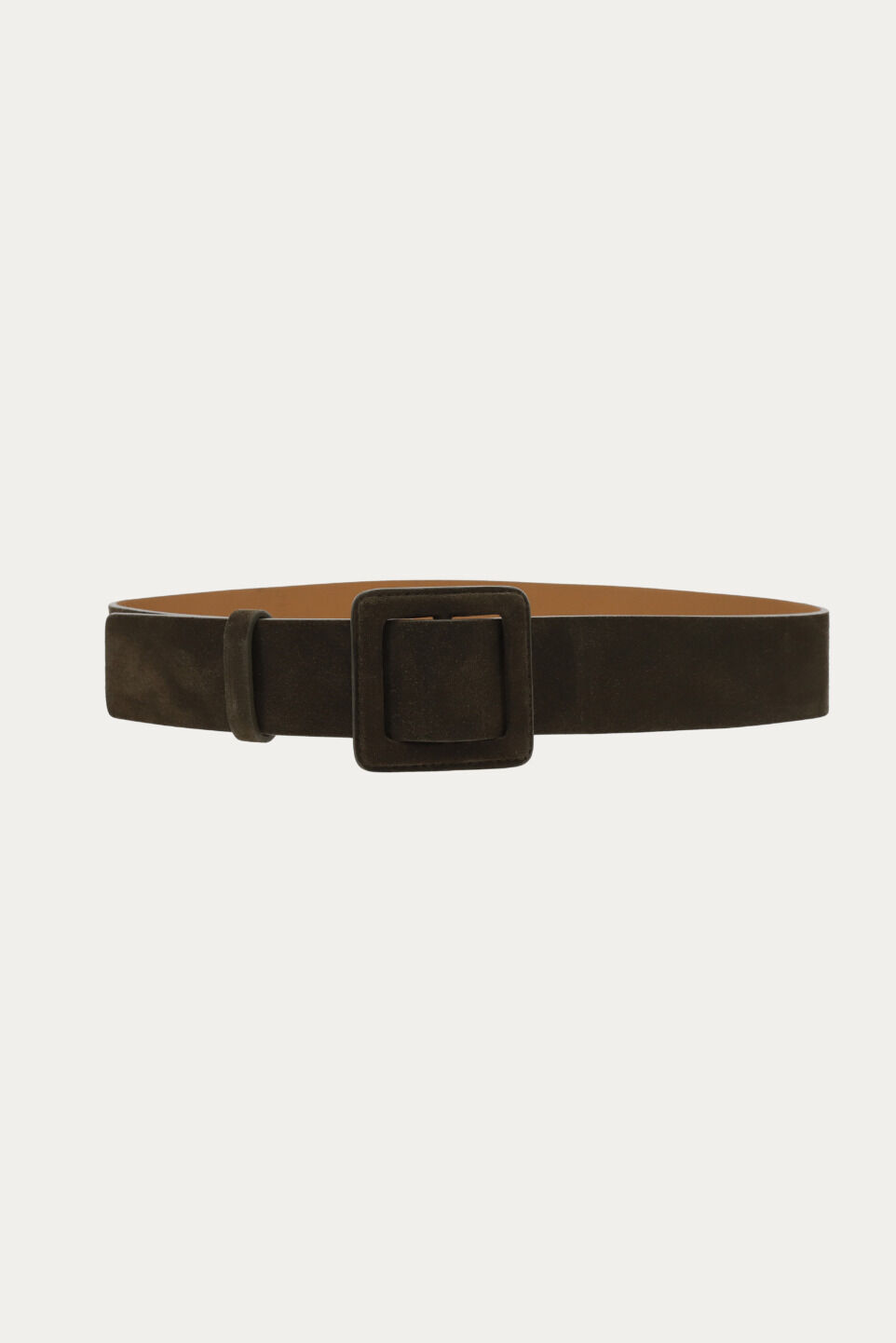 Suede Square Buckle Belt Betty Green // ba&sh US display picture 1