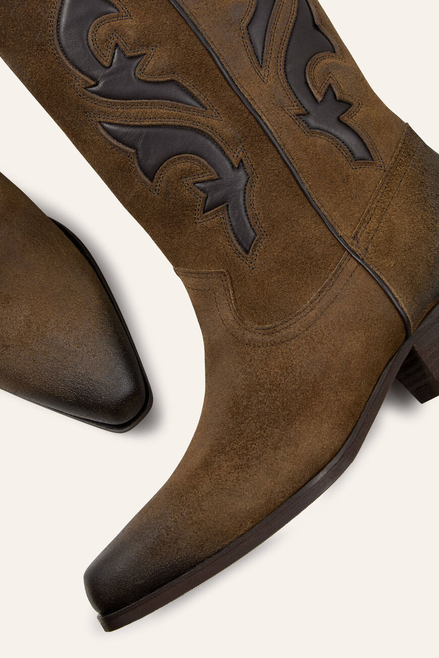 CURTIS SUEDE BOOTS