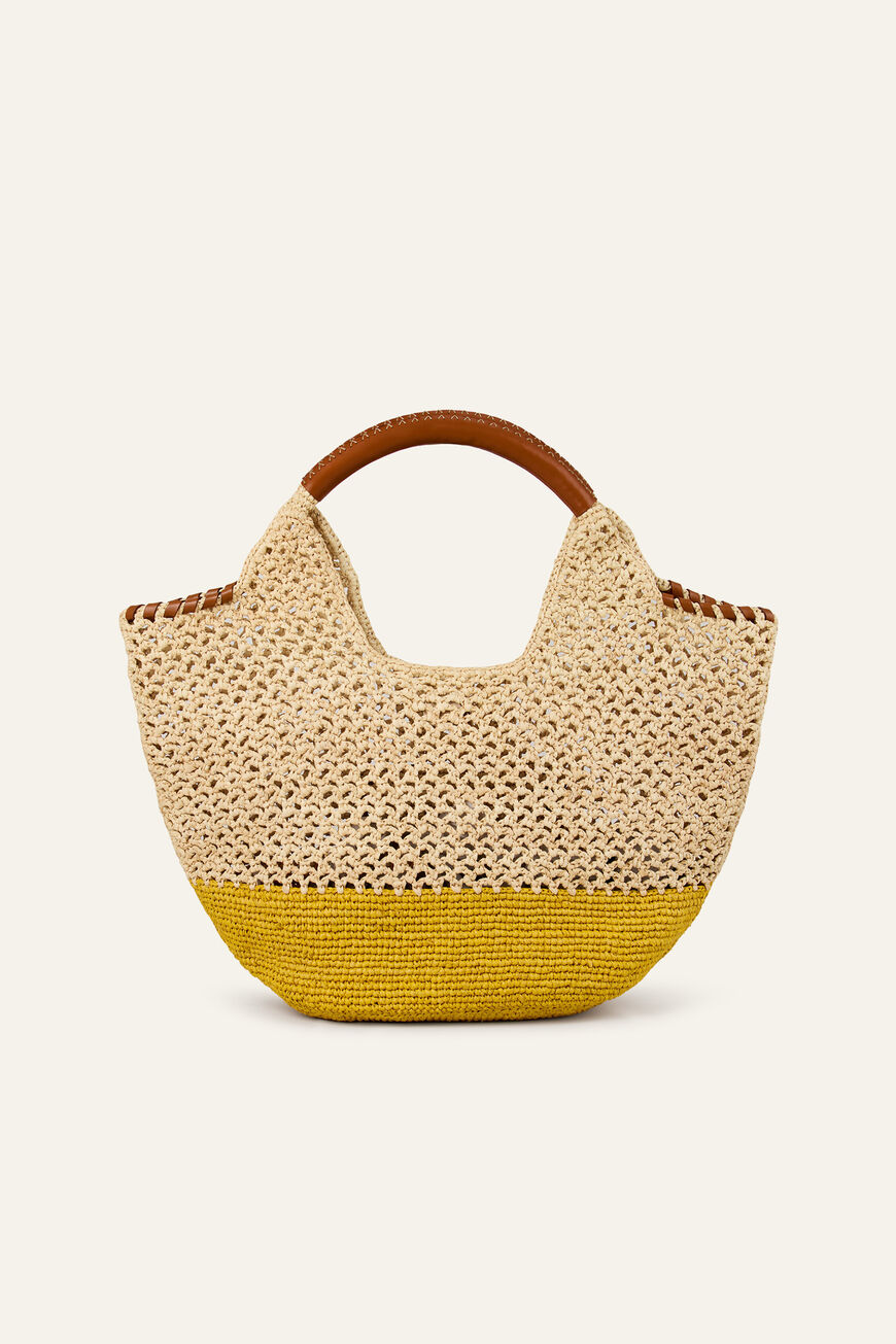 straw bag ARA