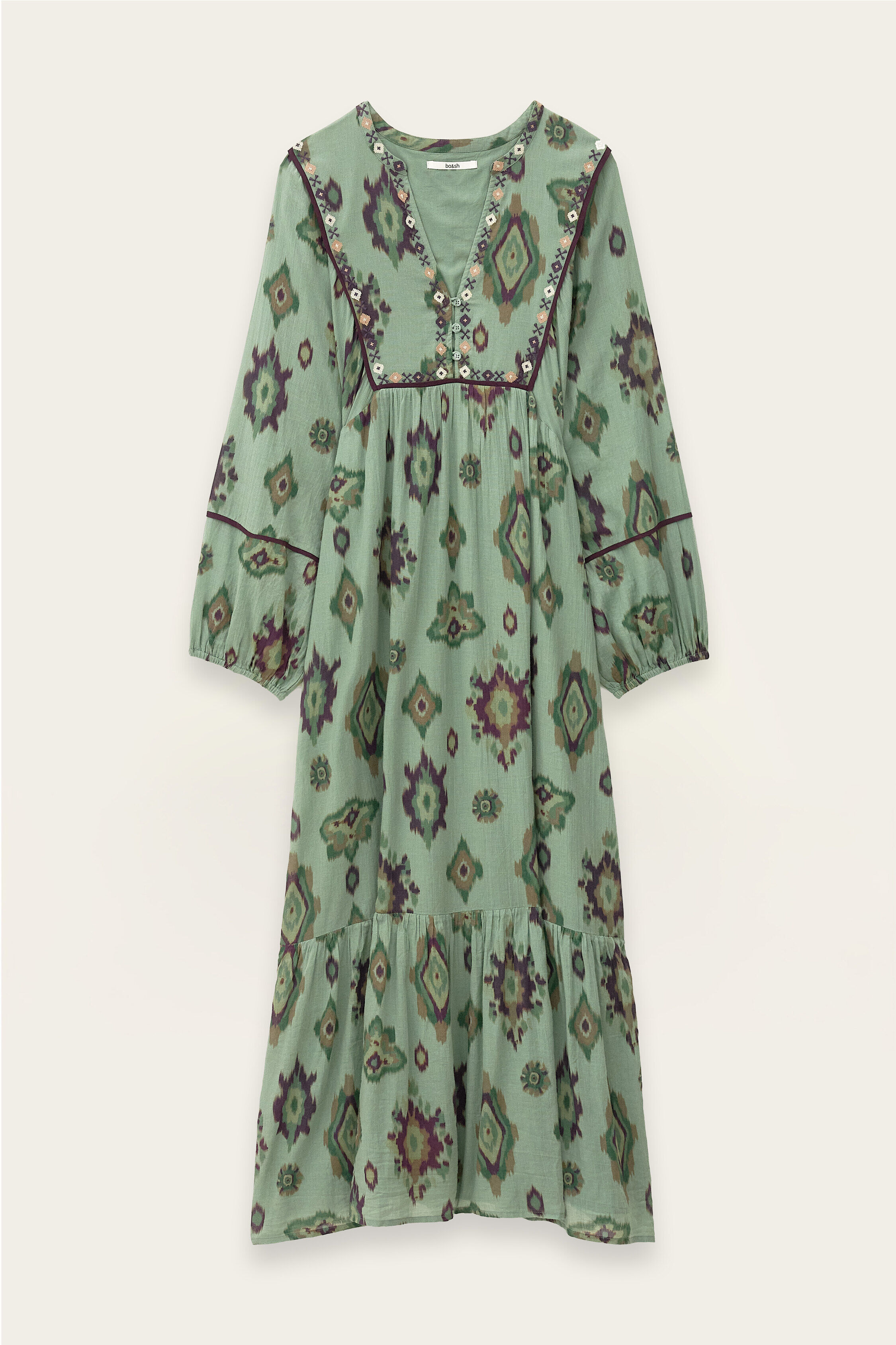 Midi Dress Oelia Green // ba&sh US