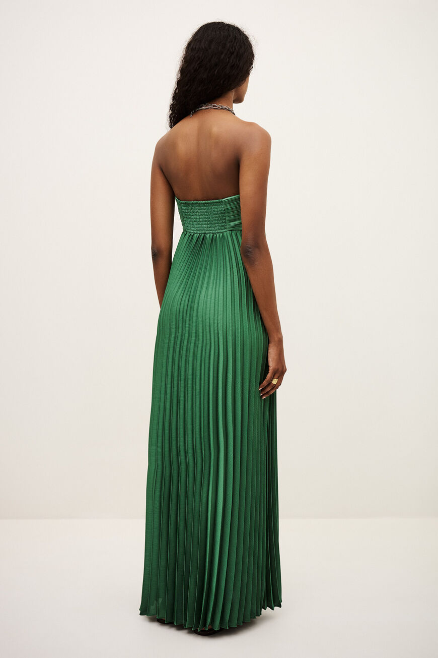 Ba&sh - Collar Dress Willow for Women - Green - Size L Ba&sh - Collar Dress Willow for Women - Green - Size L