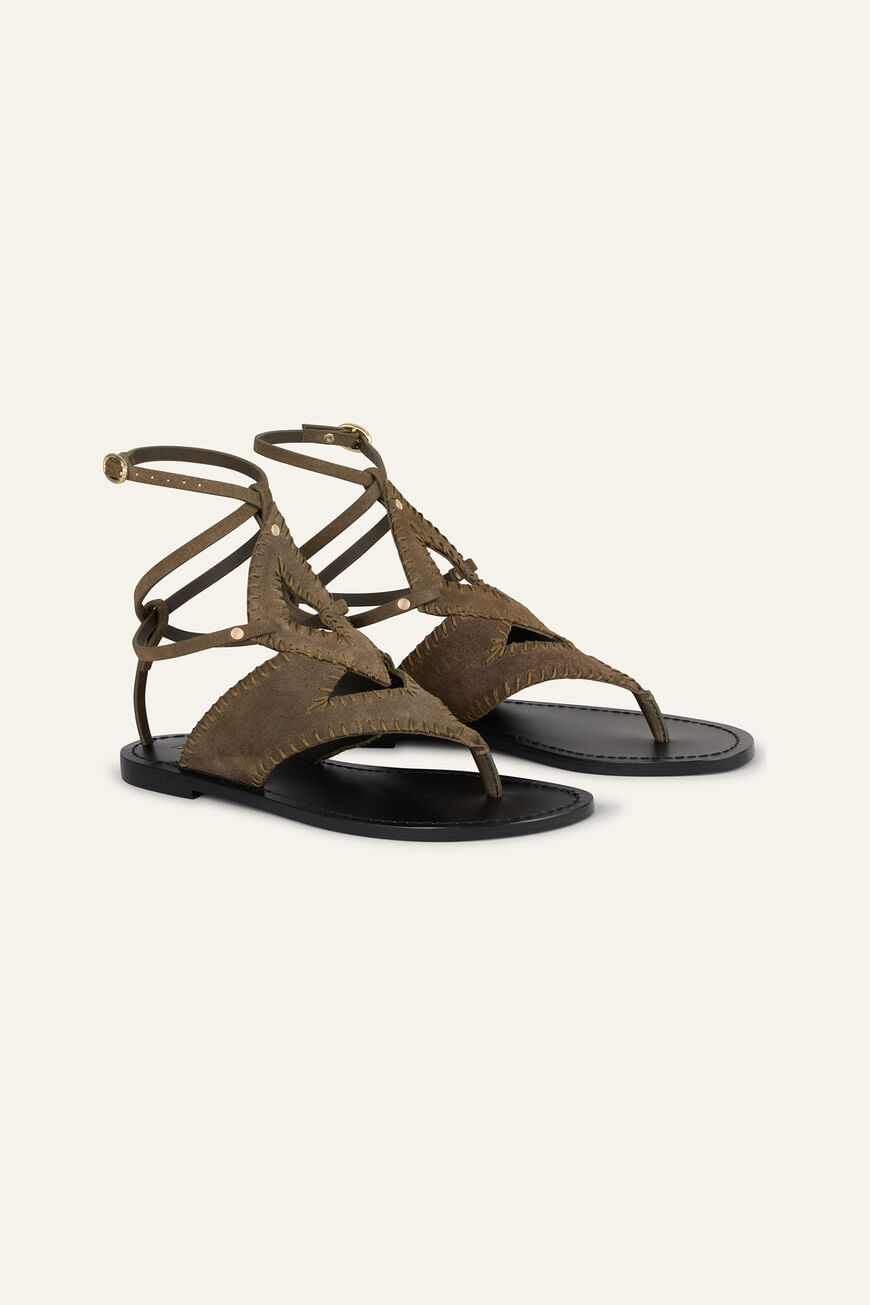 SANDALS CAPRI SUEDE