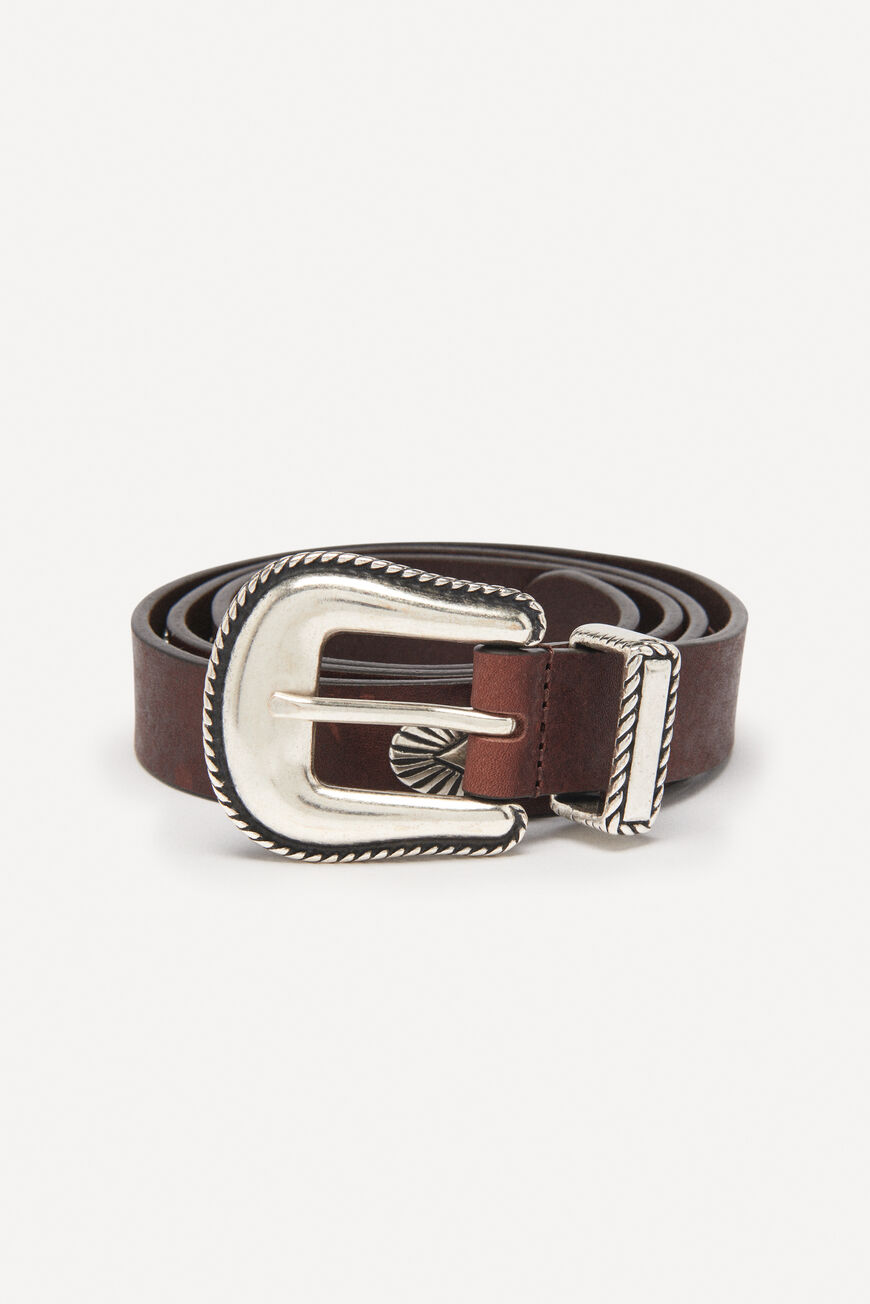 ba&sh belt • Leather belt, wide belt, camel belt