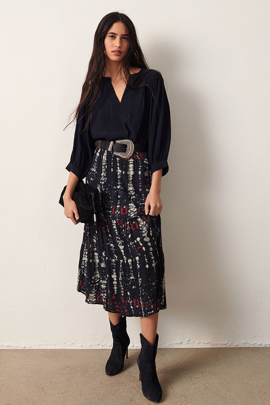 Jupes longues, mini ou midi, jupes en cuir, shorts femme | ba&sh FR