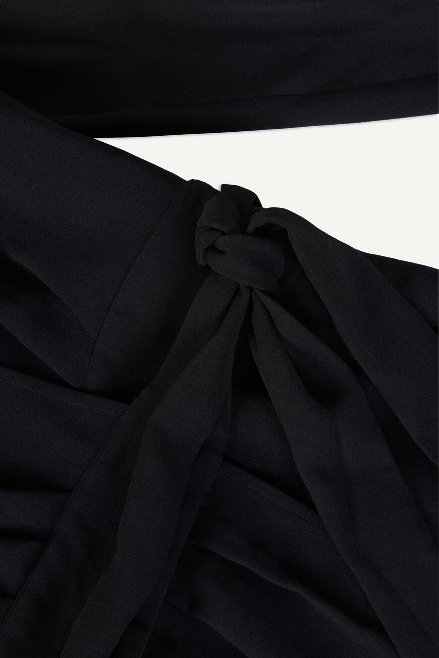 ba&sh DRESS ODILE BLACK