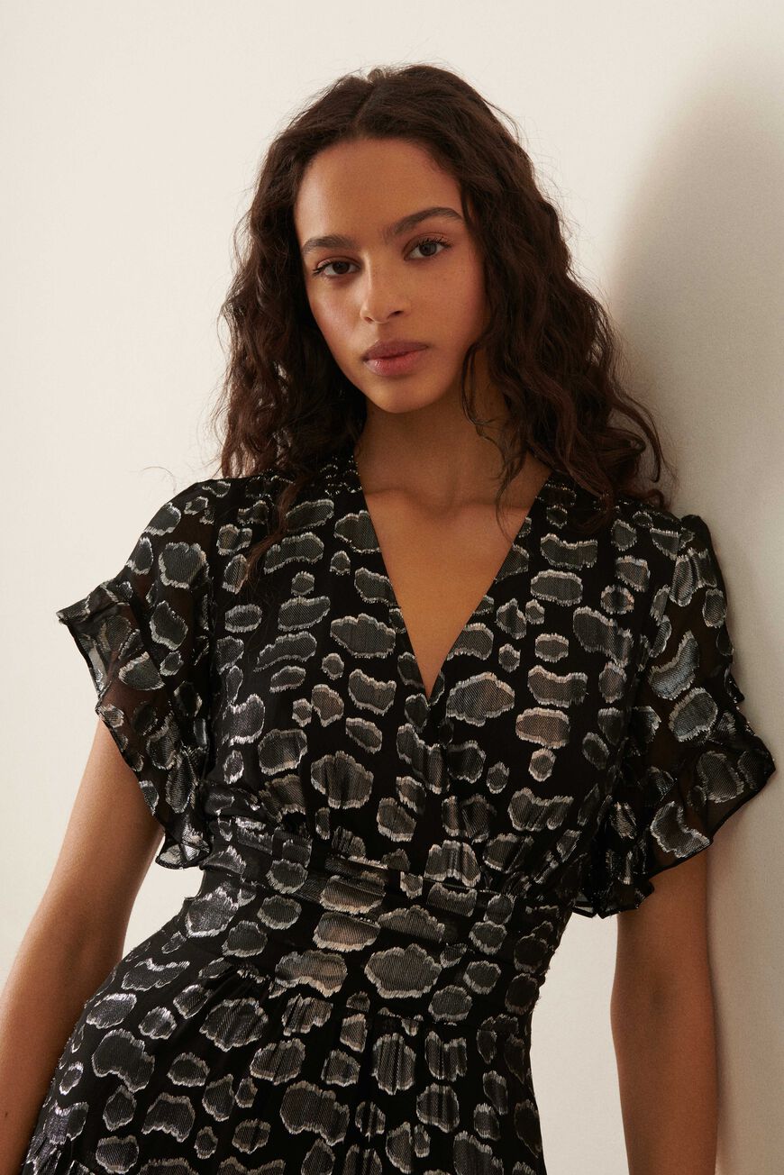 DRESS GINGER BLACK // ba&sh