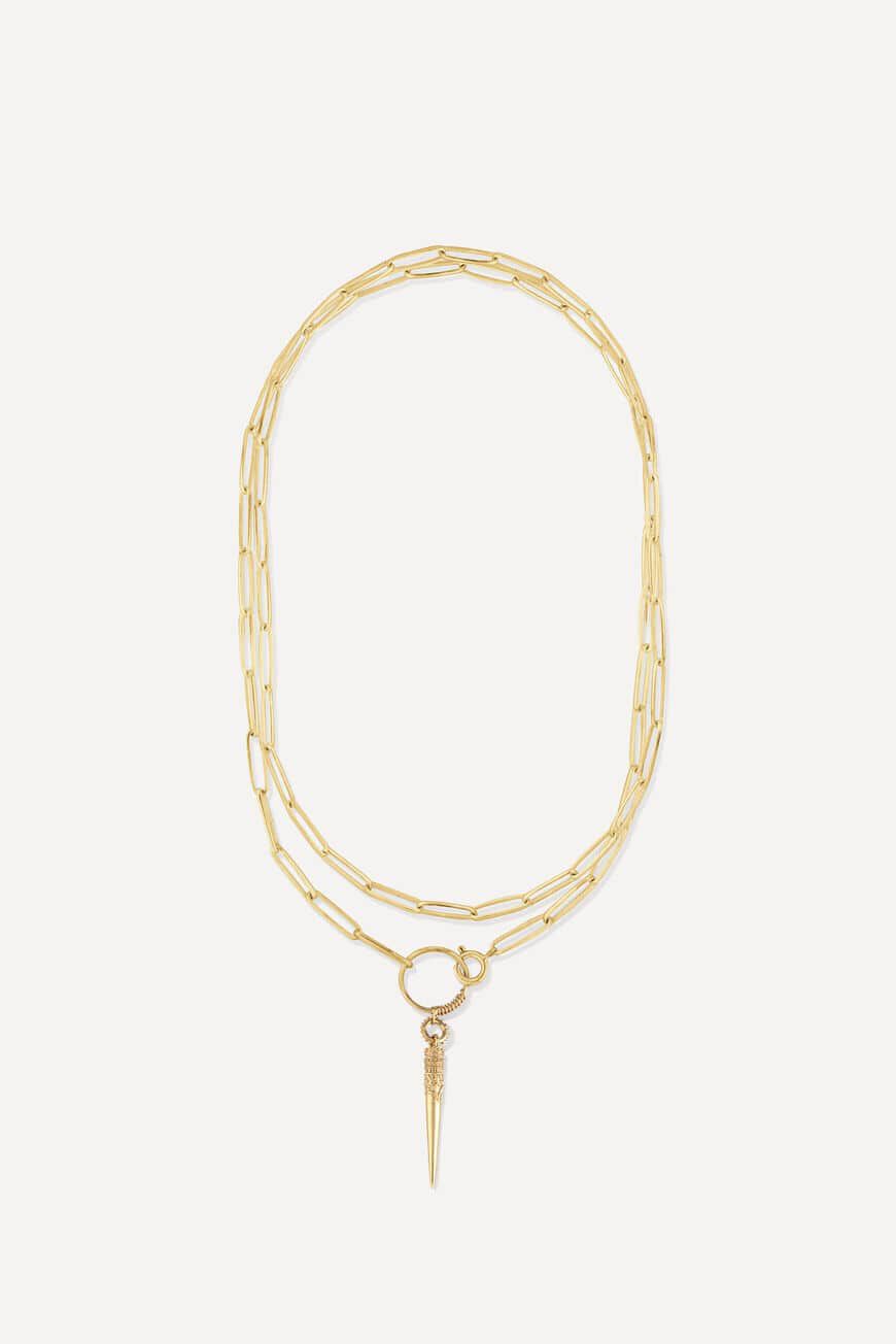 ba&sh Chain Necklace NAOMIE JAUNE