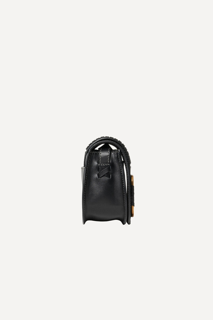 ba&sh small shoulder bag TEDDY BLACK