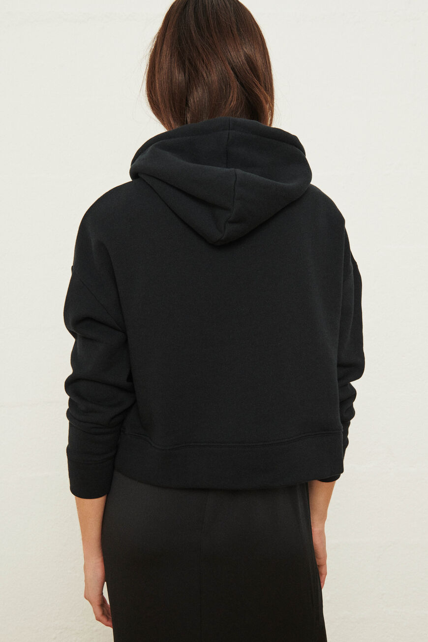 hooded sweatshirt DIDI BLACK // ba&sh